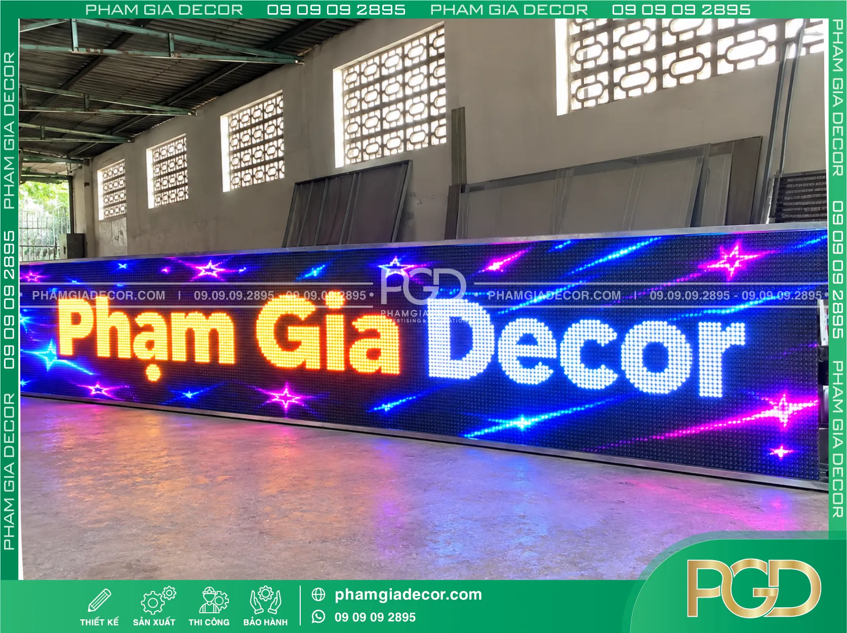 Bảng led ma trận full màu 