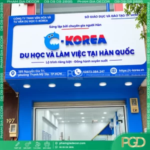 Làm Bảng Hiệu Trọn Gói C-Korea 11 bang hieu tron goi korea 3
