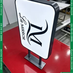 Hộp Đèn Chữ Nhật Salon Tóc La Mirror Hair Story 10 hop den chu nhat salon toc 8