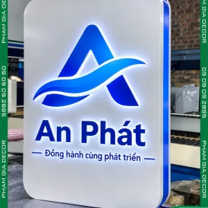 Hộp Đèn Logo Đẹp Cho Cửa Hàng, Công Ty, Showroom 8 hop den tron 11
