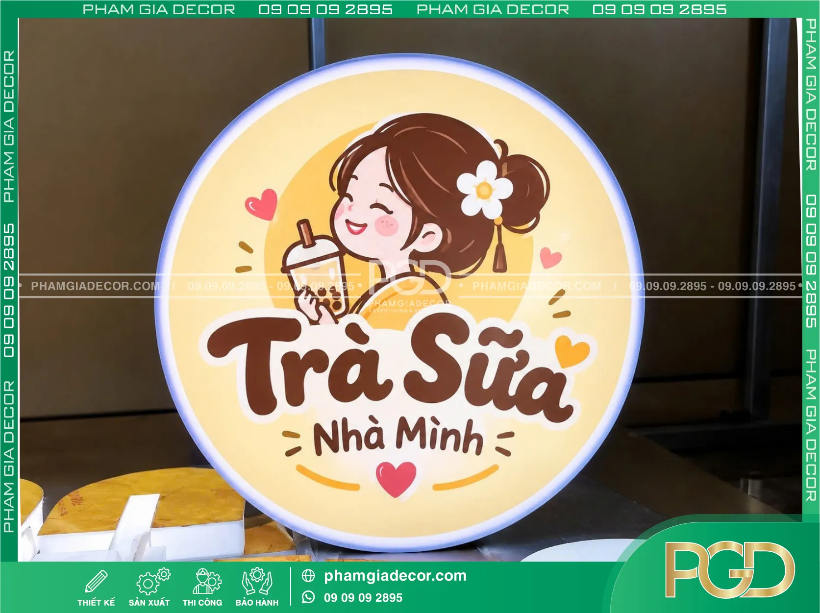 Hộp Đèn Logo Đẹp Cho Cửa Hàng, Công Ty, Showroom 13 Hộp Đèn Logo