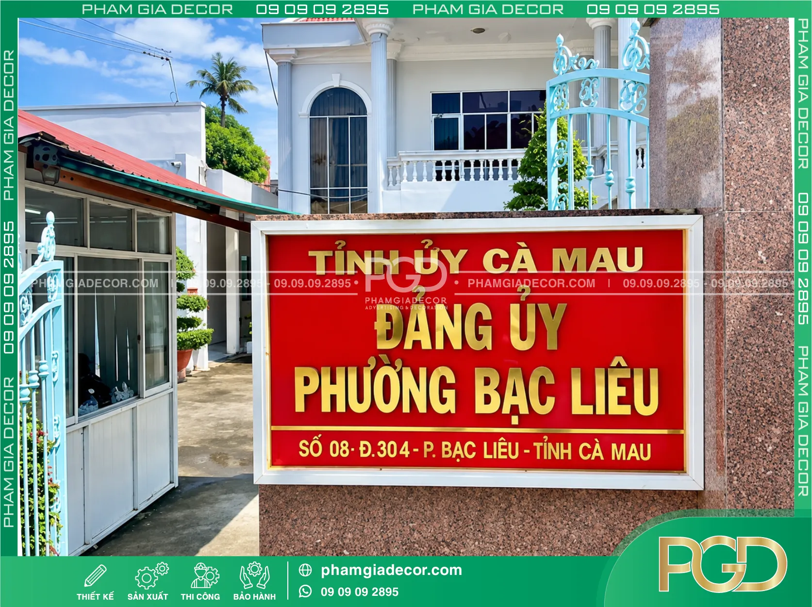 Làm Bảng Hiệu Cà Mau Trọn Gói Giá Rẻ Theo Yêu Cầu