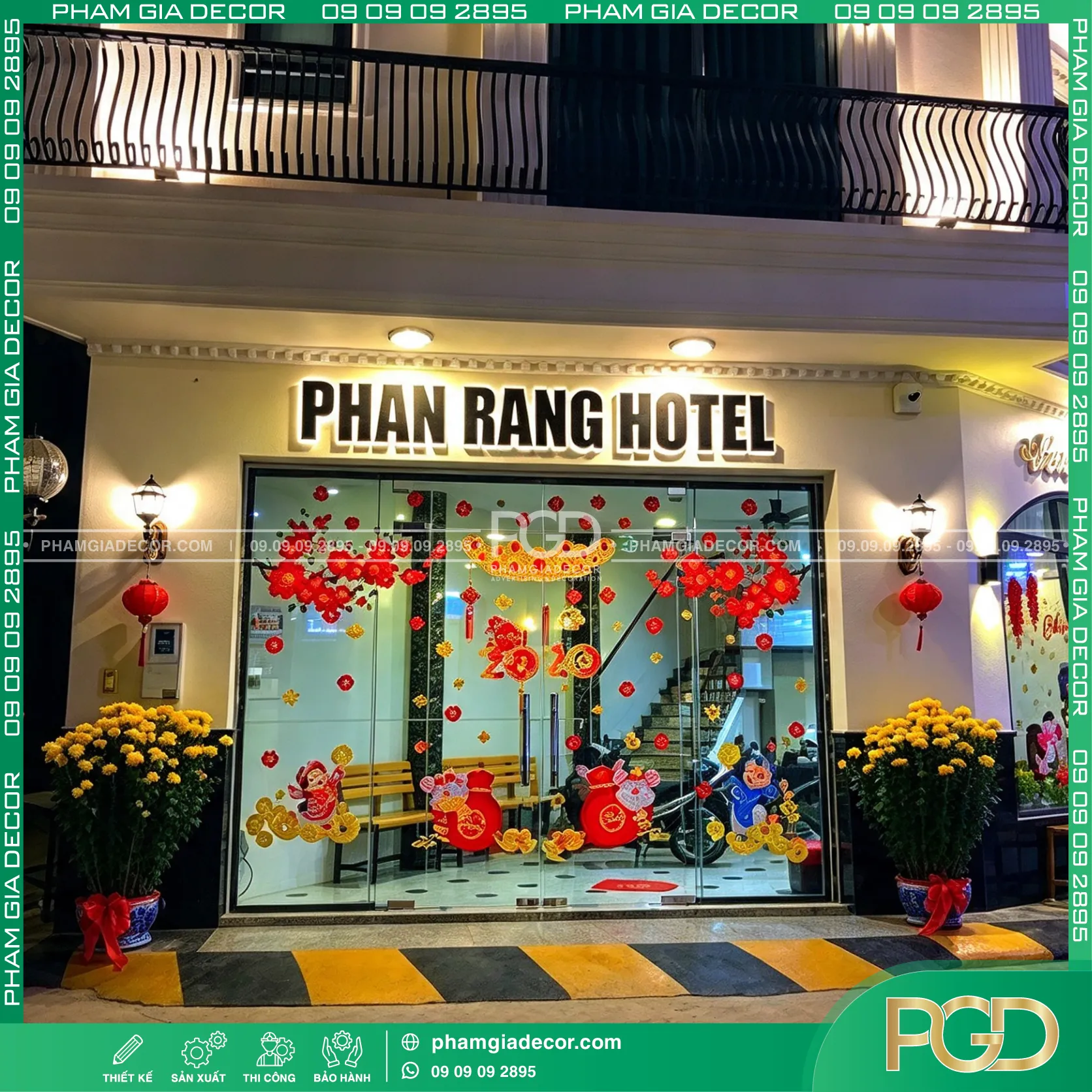Làm Bảng Hiệu Trọn gói Phan Rang Ninh Thuận Khánh Hòa Mới Theo Yêu Cầu