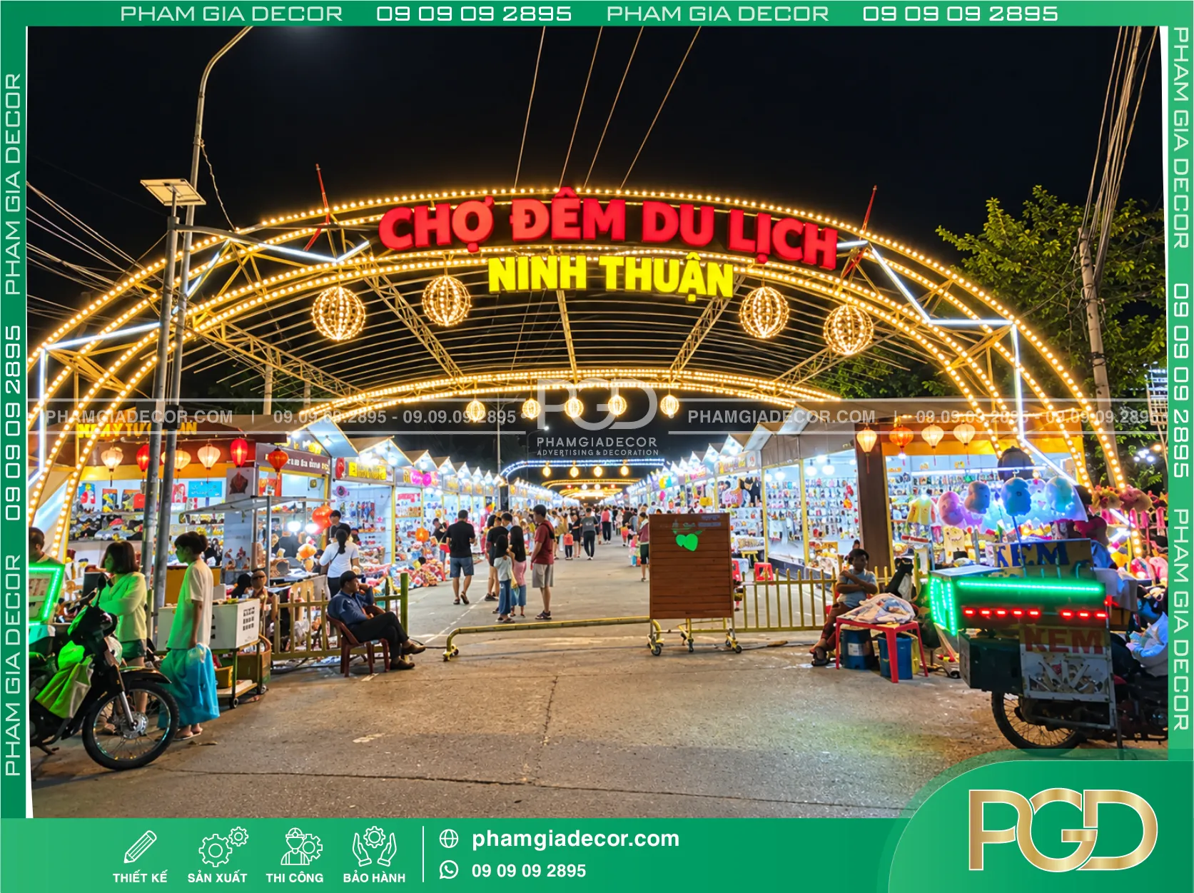 Làm Bảng Hiệu Trọn gói Phan Rang Ninh Thuận Khánh Hòa Mới Theo Yêu Cầu