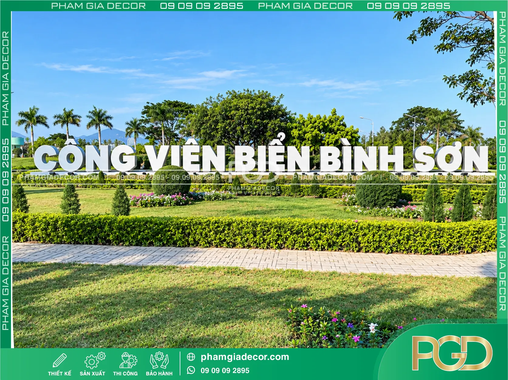 Làm Bảng Hiệu Trọn gói Phan Rang Ninh Thuận Khánh Hòa Mới Theo Yêu Cầu