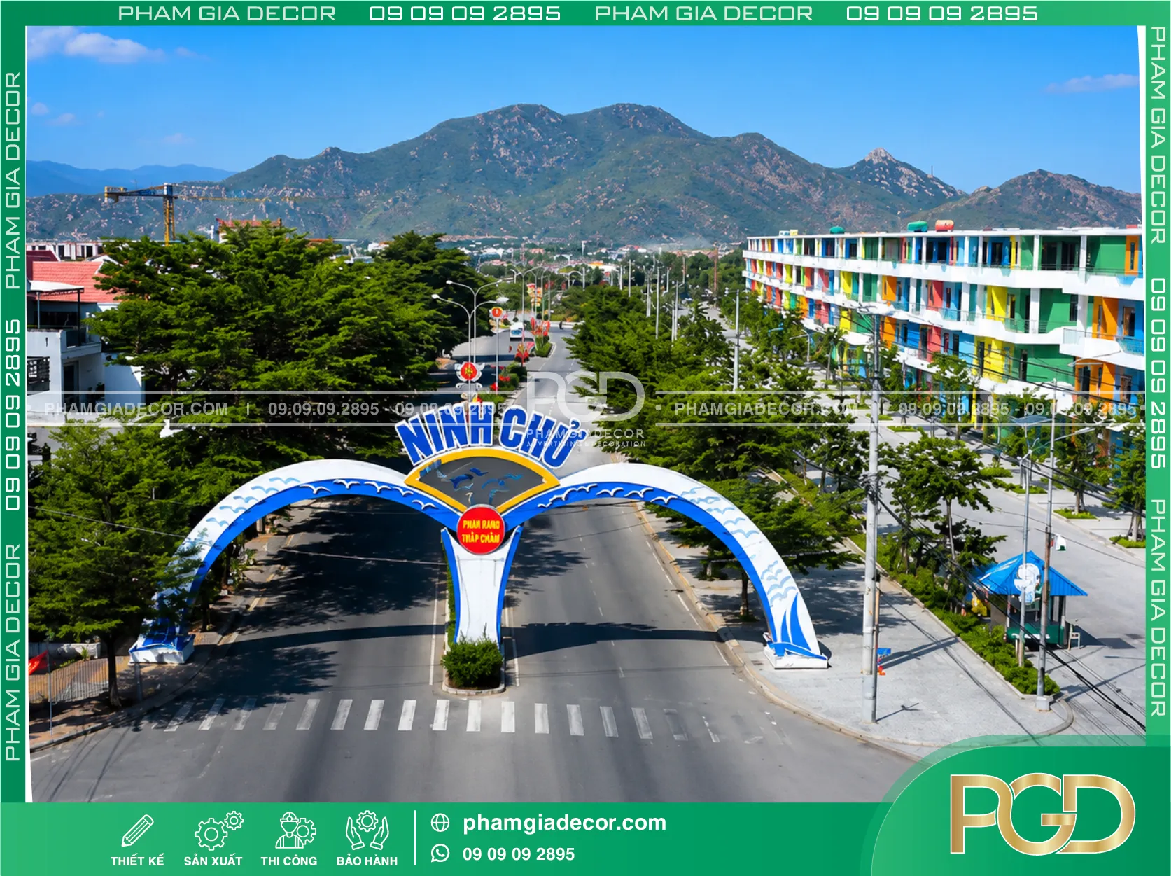 Làm Bảng Hiệu Trọn gói Phan Rang Ninh Thuận Khánh Hòa Mới Theo Yêu Cầu