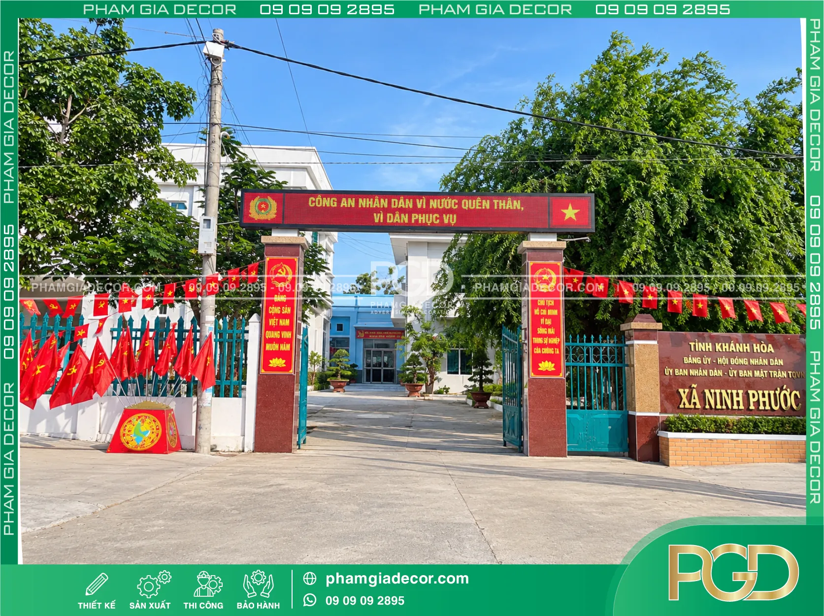 Làm Bảng Hiệu Trọn gói Phan Rang Ninh Thuận Khánh Hòa Mới Theo Yêu Cầu