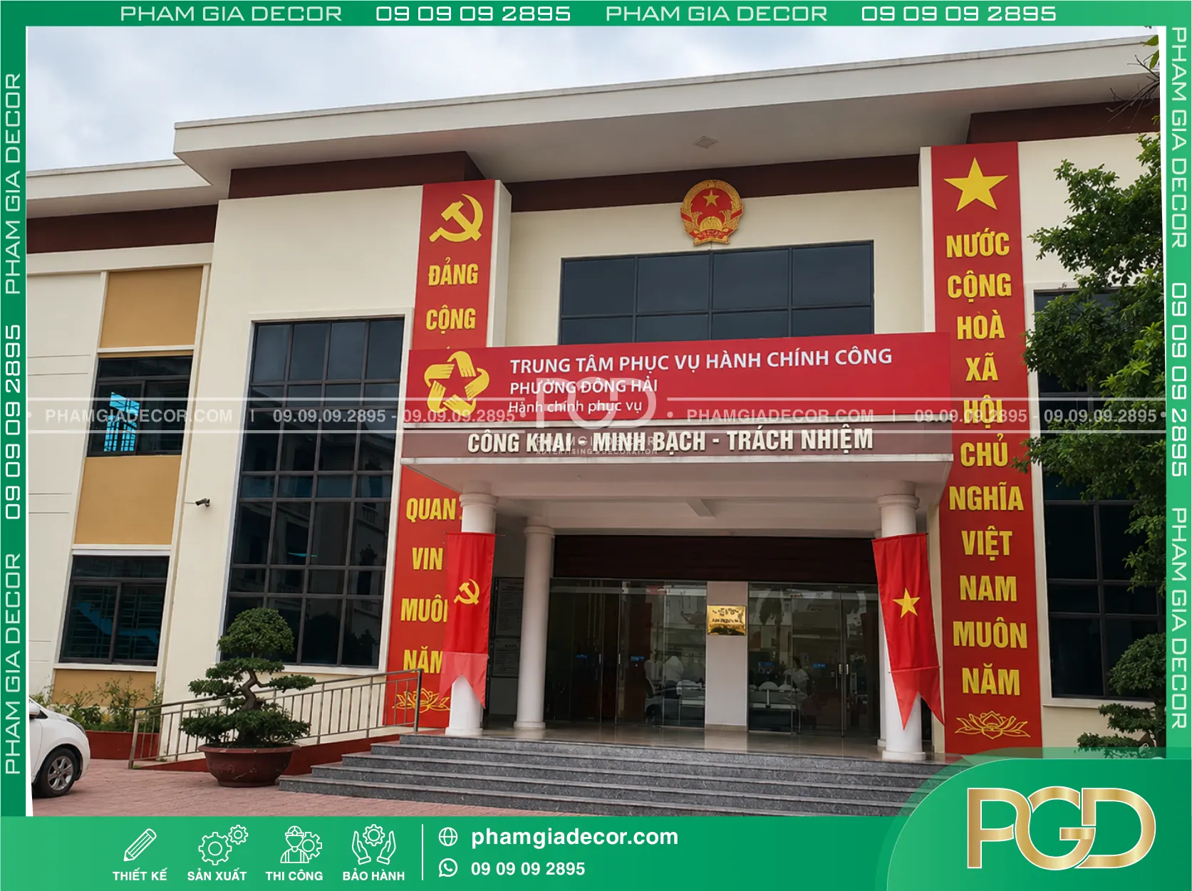 Làm Bảng Hiệu Trọn gói Phan Rang Ninh Thuận Khánh Hòa Mới Theo Yêu Cầu