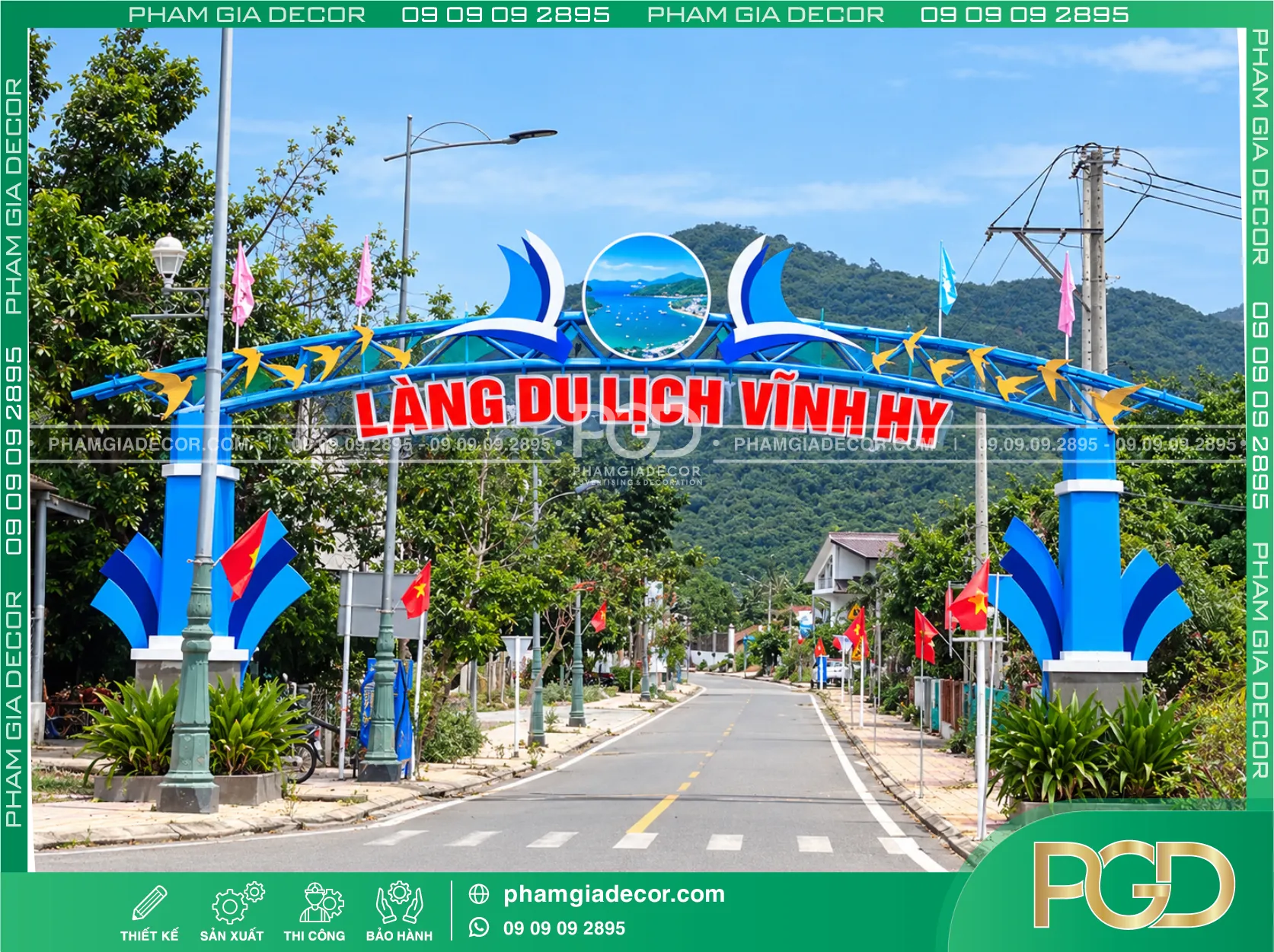 Làm Bảng Hiệu Trọn gói Phan Rang Ninh Thuận Khánh Hòa Mới Theo Yêu Cầu