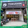 Làm bảng hiệu trọn gói quán mì Tokushin